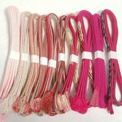 t*u様 (0556)帯締め 10点 まとめ売り 帯紐 着物 和装 小物