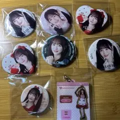 ＝LOVE 音嶋莉沙　缶バッチ、ミニくじ