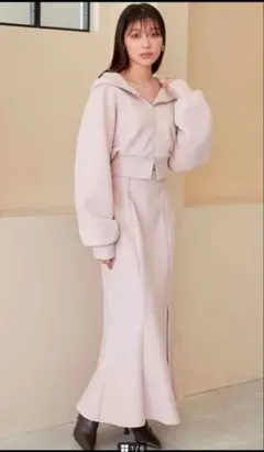 snidel スウェットセットアップ ダル着に見えずラフ可愛♡ SNIDELの最新【スウェット＆カットソー】を
