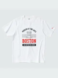 ユニクロ UT ボストン美術館 グラフィックTシャツ ホワイト