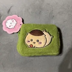 ちいかわ　ふわふわミニポーチ　くりまんじゅう