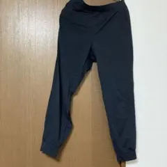 UNIQLO AIRism ブラック ジョガーパンツ L