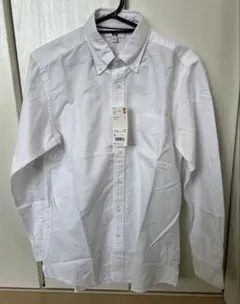 【新品未使用】ユニクロ UNIQLO オックスフォードシャツ 白 S