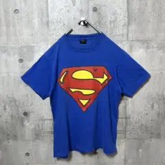 タ*ー様 90s SUPERMAN Tシャツ USA製 オーバーサイズ シングル