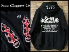 サムズ　　パーカー　　未使用に近い SHOP SAMS TOKYO ショップ サムズ アームロゴ フーデッドスウェット
