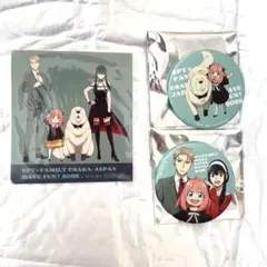 【2025大阪万博限定】SPY×FAMILY 缶バッチ2個セット＆ステッカー