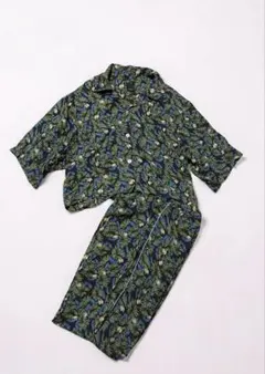 美品】ROSE BUD ローズバッド セットアップ チェック グリーン カーキ 