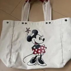 ミニーマウス キャンバスバッグ