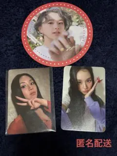 TWICE チェヨン　トレカ　コースター