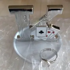 USJ ユニバ 名探偵コナン コレクタブルリング＆スタンドセット 怪盗キッド