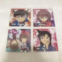 名探偵コナン ステッカー セット 江戸川コナン 灰原哀 宮野志保 毛利蘭