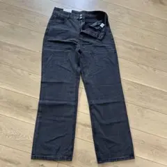 新品未使用タグ付き　グレーワイドパンツ