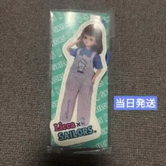 リカちゃん×セーラーズ 11ダイカットキーチェーン オーバーオールスタイル