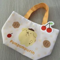 サンリオ sanrio ポムポムプリン くじ ミニトート ホワイト サンリオくじ