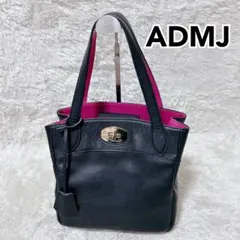 美品✨A.D.M.J アクセソワドゥマドモワゼル　ハンドバッグ　トートバッグのサムネイル