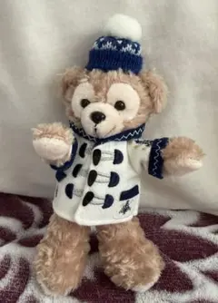 ダッフィー　ぬいぐるみバッチ