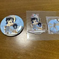 鬼滅の刃 嘴平伊之助 アクリルスタンド 缶バッジ