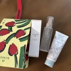 IGNIS モイストヘアトリートメントミストとボディクリーム