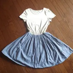 earth music＆ecology ワンピース　チェック