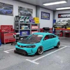 トミカ改造 ホンダ シビックタイプR ピンク ウイング 深リム ☆ホット