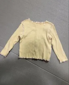 プティマイン　長袖　イエロー　90cm