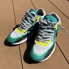 NIKE エアマックス90 グリーン/イエロー/グレー