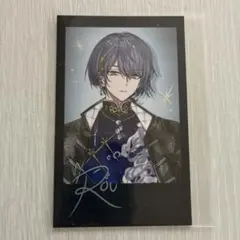 にじさんじ 小柳ロウ Dytica2周年 ランダムチェキ風カード サイン入り