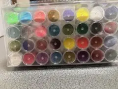 ネイルアート フェイスアート 48色グリッターセット 新品