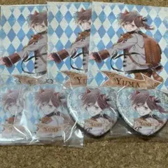 ディアラバ DIABOLIKLOVERS 無神ユーマ ハート缶バッジ