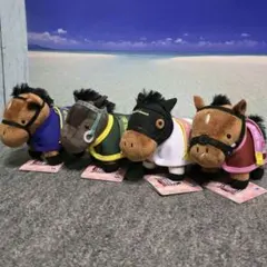 サラブレッドコレクション 馬服マスコットボールチェーン3 全種セット