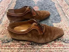 LANCEL ランセル 革靴 タッセル ローファー ブラウン25.5cm - メルカリ