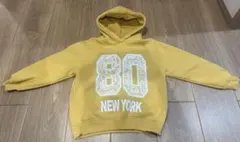 zara パーカー 裏起毛