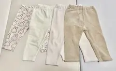 ベビーズボン　レギンスパンツ　スパッツ　UNIQLO 無印　まとめ売り4本セット