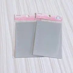 メリング シール台紙 A7 リフィル ハード 20枚(10枚2セット)