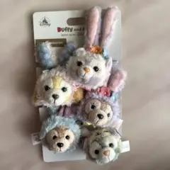 香港ダッフィー フレンズヘアゴムセット