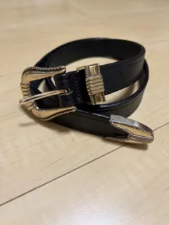 TORY LEATHER ウエスタンベルト ブラック 32インチ 2914 - メルカリ
