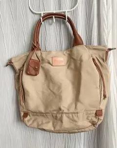 【toleur】トーラ ナイロングログラン カウレザー2WAY バッグ