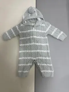 ジェラートピケ ガバーオール　ミント90