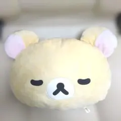 コリラックマ ふわふわマット2 ラグマット 顔形 フェイス リラックマ