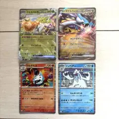 ポケモンカード　クエスパトラex RR タケルライコex RR