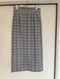 Natural Beauty Basicチェック柄タイトスカート