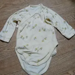 70cm 前開き長袖ボディスーツ みつばち