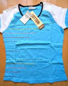 セール◆新品未使用◆Wilson青Tシャツレディース L☆貴重なデザイン