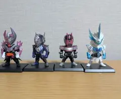 仮面ライダー　コンバージ　開封品4種セット