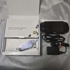 美品 psvita pch-1100 クリスタルブラック 3G/Wi-Fiモデル