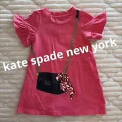 Kate Spade風カバンプリントワンピース