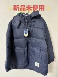 BEAMS mini ダウンコート 130 ネイビー 新品未使用