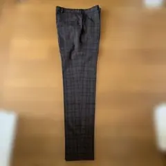 GU メンズ スラックス チェック柄 M