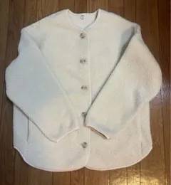 1/11までの限定価格です。ユニクロ　ボアフリースリラックスカーディガン