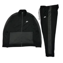 ナイキ ジャージ セットアップ ブラック 黒 トラックジャケット 希少2XL